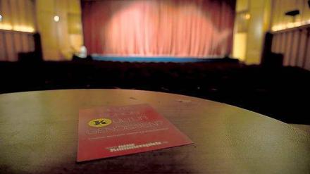 Im Winter zu kalt. Der Saal der Kammerspiele müsste renoviert werden.