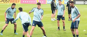 Tormaschine. Im DFB-Team steht Mario Gomez noch immer hoch im Kurs.
