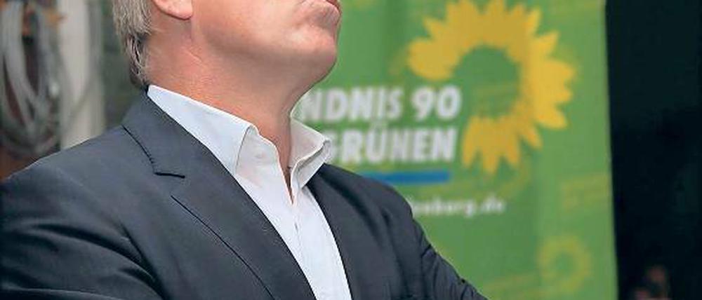 Erntete Applaus. Grünen-Spitzenkandidat Jürgen Trittin in Potsdam.