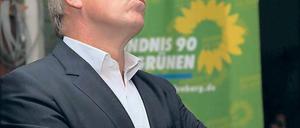 Erntete Applaus. Grünen-Spitzenkandidat Jürgen Trittin in Potsdam.