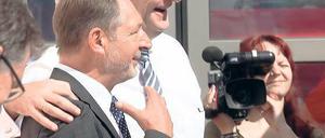 Im Griff. Woidke bereitet sich auf sein neues Amt vor – auch habituell.