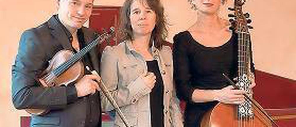 La Risonanza Potsdam. Markus Catenhusen, Susanne Catenhusen und Christiane Gerhardt (r.).