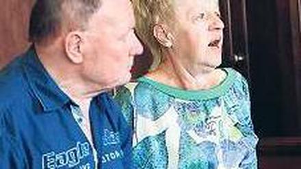Verklagt. Das Ehepaar Manfred und Ursula Stelb am Mittwoch im Prozess. 