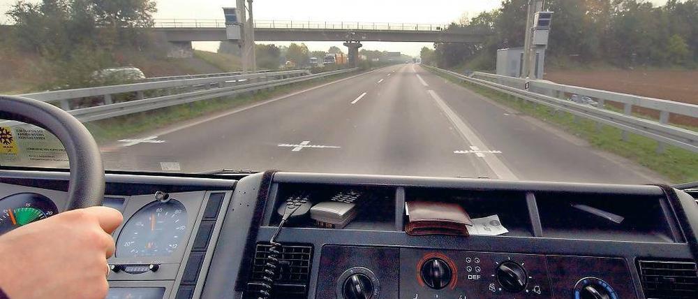 Keine Lust? Immer weniger junge Menschen wollen Trucks fahren.