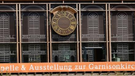 Derzeit nur als Ausstellung zu sehen: Die Potsdamer Garnisonkirche. Ab 2014 könnte sie jetzt wieder aufgebaut werden.