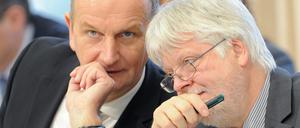 Zusammen weiter? Nach Platzecks Rücktritt soll die rot-rote Koalition fortgeführt werden.