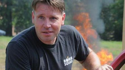 Lässt es nicht nur zum Jubiläum ordentlich krachen: Pyrotechniker Udo Lüttich