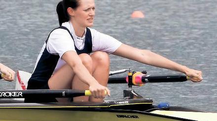 Nun wieder bei den U23-WM. Franziska Kreutzer vom Ruder-Club Potsdam.