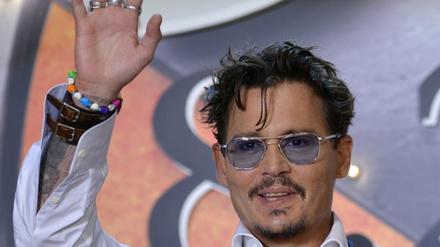 Großstadt-Indianer: Johnny Depp war in Berlin.