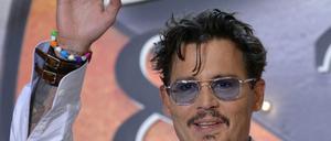 Großstadt-Indianer: Johnny Depp war in Berlin.
