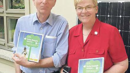 Gute Beispiele: Elke Seidel und Peter Bartels wollen Mut machen.