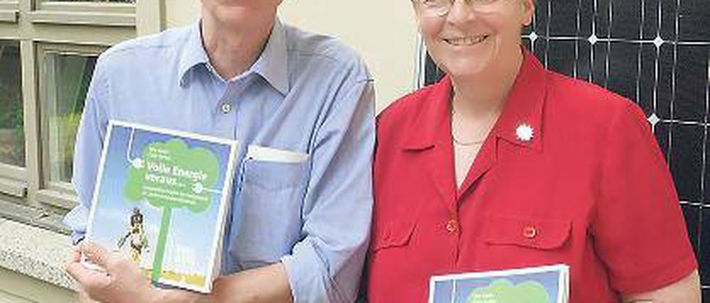 Gute Beispiele: Elke Seidel und Peter Bartels wollen Mut machen.