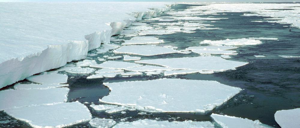 Der Eisverlust in der Antarktis hat sich beschleunigt.