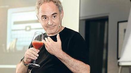 Molekular genießen? Der Spanier Ferran Adrià kann das.