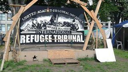 Seit Monaten haben Flüchtlinge am Oranienplatz ihr Camp aufgeschlagen, um auf ihre Forderungen nach Verbesserungen in der Asylpolitik aufmerksam zu machen.