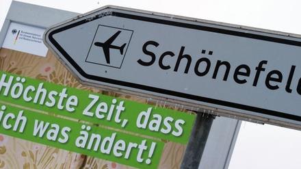 Noch steigt hier nix in die Luft - aber immerhin das Frachtzentrum am neuen Hauptstadtflughafen BER ist jetzt eröffnet.