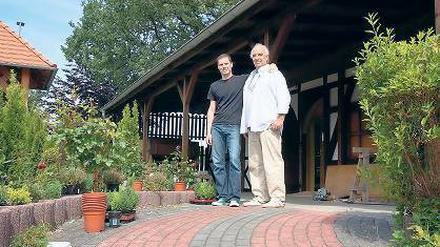 Neues Konzept. Gil und Micha Pollak (v.l.) vermieten den Markt.