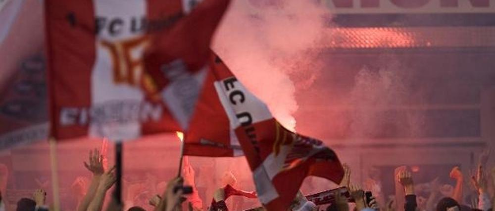 Eisern Union kommt amm Mittwoch ins Karl Liebknecht Stadion.