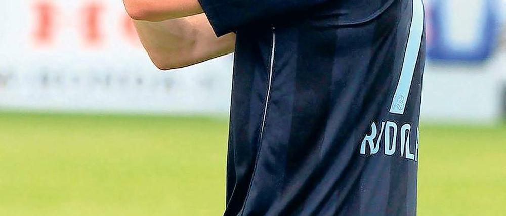 Babelsberger Urgestein. Mit der Partie gegen den 1. FC Union Berlin verabschiedet sich Matthias Rudolph morgen als aktiver Fußballer des SV Babelsberg 03.