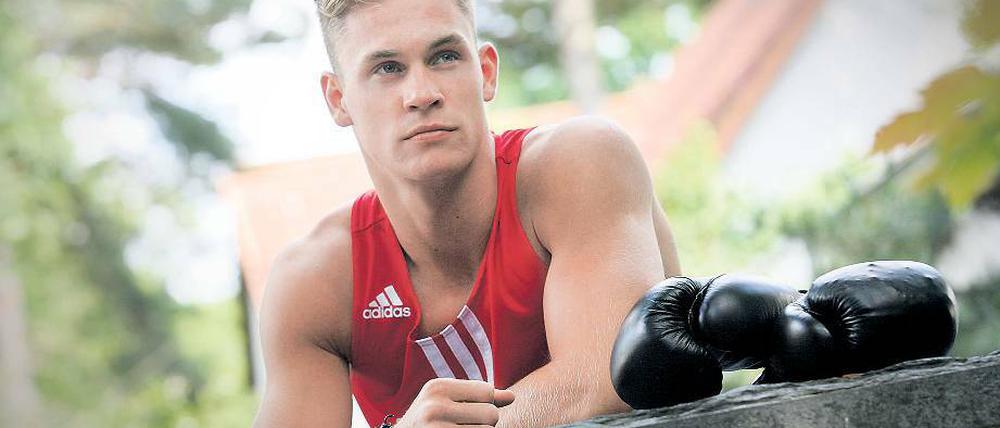 Modellathlet. Simon Grahl will bei den Deutschen Meisterschaften ins Finale.
