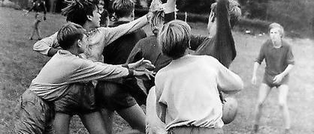 Erinnerungen: Rugby war die beliebteste Sportart bei den Kindern.