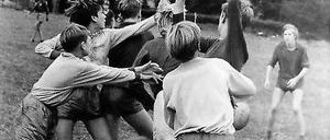 Erinnerungen: Rugby war die beliebteste Sportart bei den Kindern.