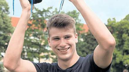 Aufstieg. Laurin Von-Piechowski spielt jetzt bei den Männern.