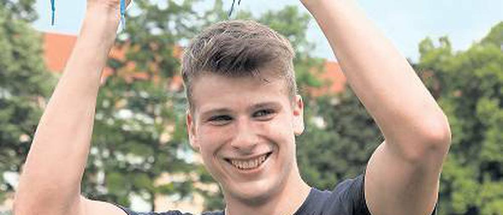 Aufstieg. Laurin Von-Piechowski spielt jetzt bei den Männern.