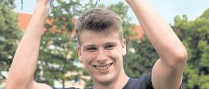 Aufstieg. Laurin Von-Piechowski spielt jetzt bei den Männern.