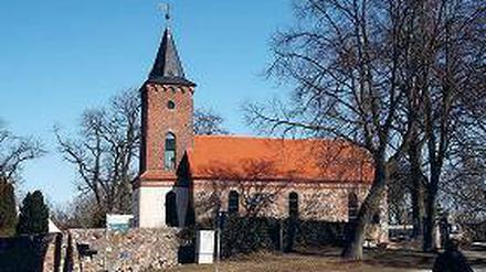 Arm dran? Kirche von Brunow.