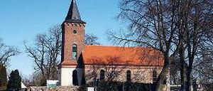 Arm dran? Kirche von Brunow.
