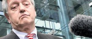 Abgetreten. Peter Paffhausen beim Rücktritt am 20. Mai 2011.