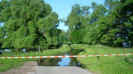 Brandenburg nach der Flut.