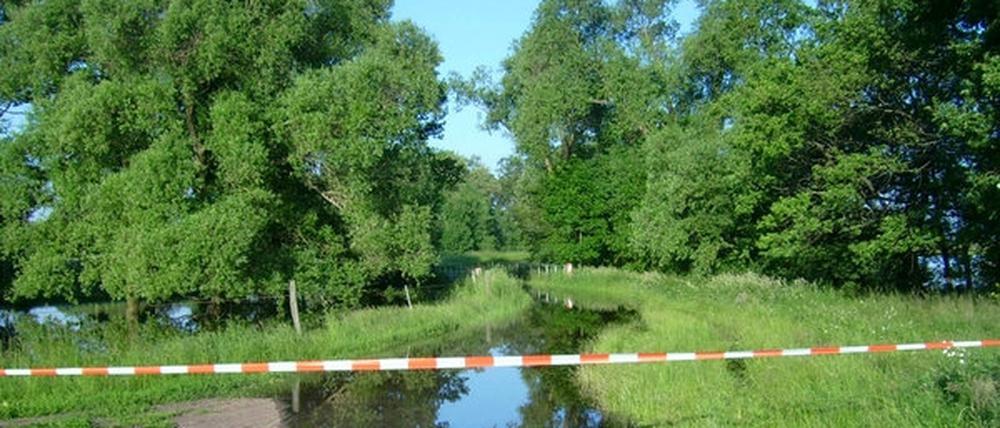 Brandenburg nach der Flut.