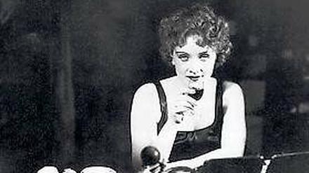 Der blaue Engel. Marlene Dietrich in dem gleichnamigen Film.