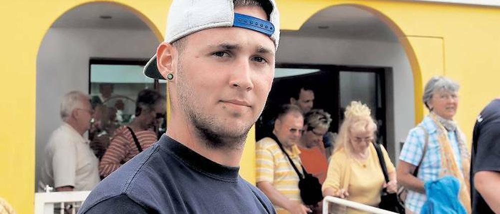 Das Wasser ist sein Element. Sebastian Barth wurde bei der Potsdamer Weissen Flotte als Binnenschiffer ausgebildet, ein bisher wenig bekannter Beruf.