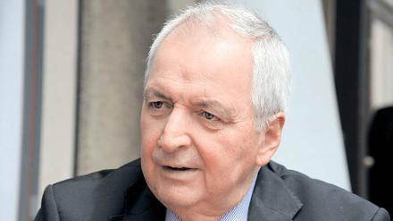 Nachhaltiger Visionär. Klaus Töpfer will die Bürger stärker in die Erarbeitung von Forschung und Wissen einbeziehen.