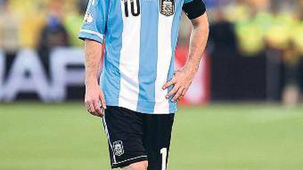 Symbol unter Verdacht. Lionel Messi sieht unruhigen Zeiten entgegen.