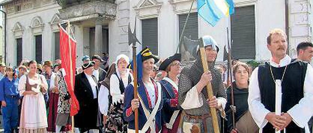 An Schrecken verloren. Zum Jubiläum kamen auch die Räuber zurück.