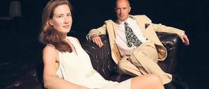 Auf der Couch. Katrin Haneder und Sebastian Sommerfeld entwickelten ihr Bühnenstück nach Gesprächen mit Zeitzeugen der Potsdamer Bombennacht 1945.