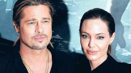 Bekannt aus Funk und Fernsehen: Brad Pitt und Angelina Jolie.