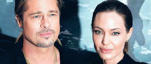 Bekannt aus Funk und Fernsehen: Brad Pitt und Angelina Jolie.