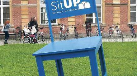 Gespendet. 5000 Euro hat die Aktion SitUP bereits eingespielt.