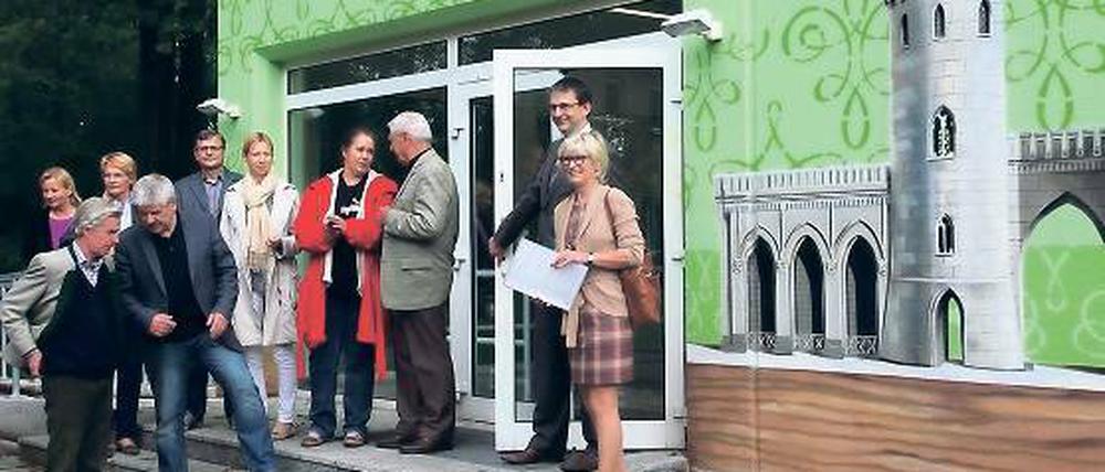 Neues Tafel-Domizil. Am Montag wurden die Räume übergeben.