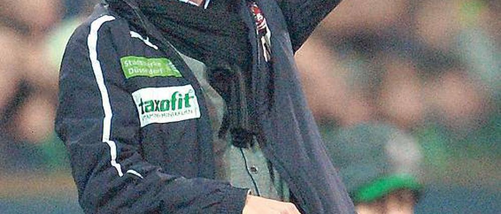 Abflug beim Absteiger. Seit Montag ist Norbert Meier nicht mehr Trainer von Fortuna Düsseldorf.