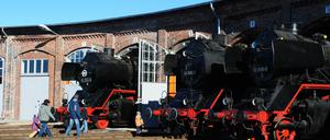 Der Lokschuppen in Wittenberge ist jetzt ein Eisenbahnmuseum.