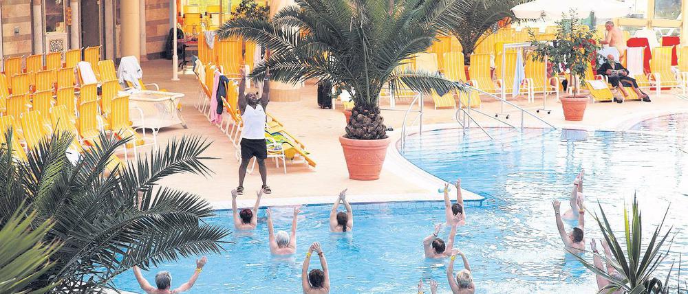 Kristalltherme in Ludwigsfelde.