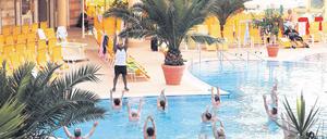 Kristalltherme in Ludwigsfelde.