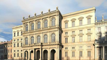 So soll das Palais Barberini aussehen, wen es erst wieder aufgebaut ist. Drinnen könnte es moderner werden - mit der Plattner-Sammlung von DDR-Künstlern.