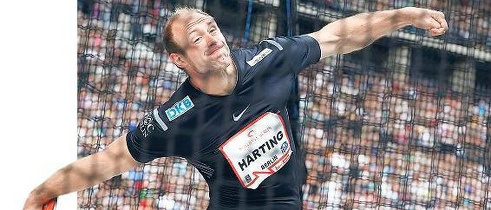 Der nächste große Wurf? Harting wäre seit 1003 Tagen ungeschlagen.